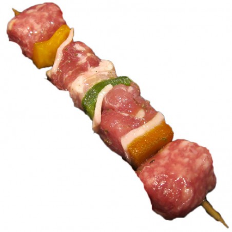 Spiedini di carni miste