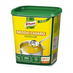 Brodo chiaro granulare