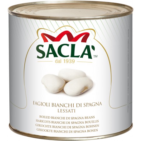 FagioliI bianchi Spagna latta kg 2.5