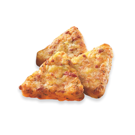 Rostini triangoli speck precotti 50 gr.