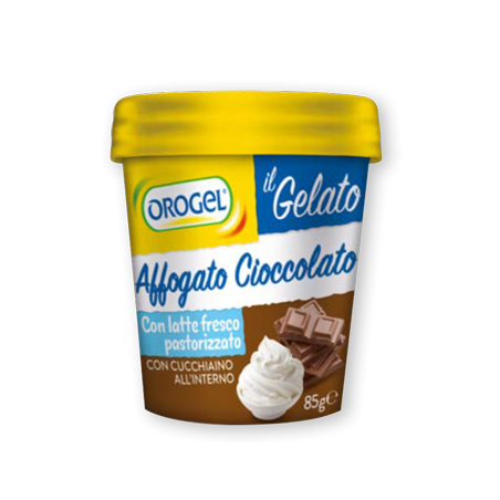 Coppetta affogato al cioccolato