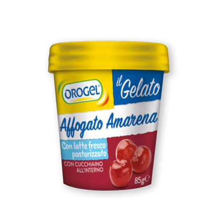 Coppetta affogato all'amarena