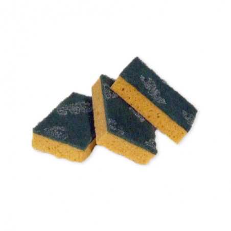 Spugne accoppiate giallo/verde