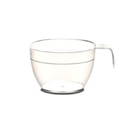 Tazza cappuccino trasparente