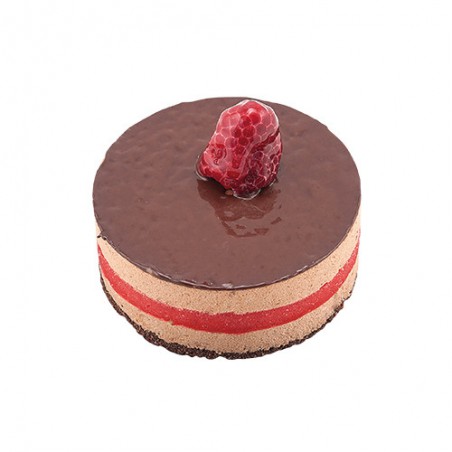 Cioccolato e lamponi monoporzione