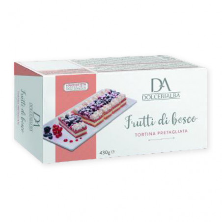 Tortina frutti di bosco pretagliata 5 fette