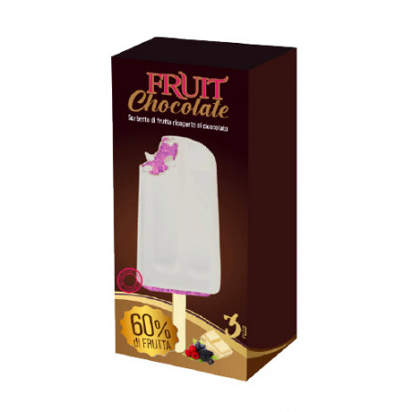 Fruit chocolate frutti di bosco e cioccolato bianco