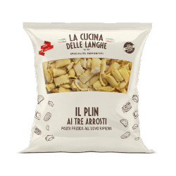 Plin ripieno tre arrosti