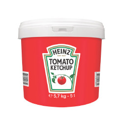 Tomato ketchup secchiello...