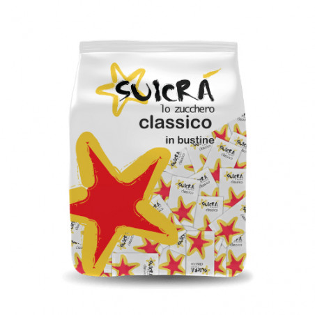 Bustine zucchero bianco semolato