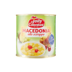 Macedonia di frutta latta