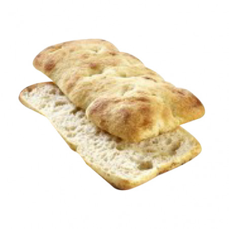 Schiacciata romana pretagliata