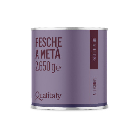 Pesche sciroppate latta