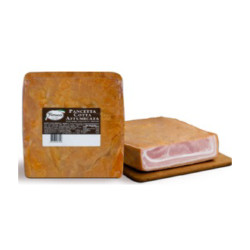 Pancetta cotta affumicata a metà