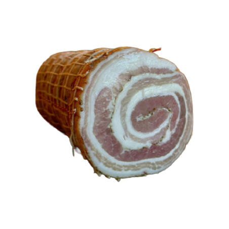 Pancetta arrotolata metà piemontese