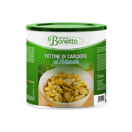 Carciofi fettine naturale BONETTO