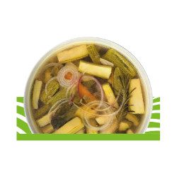 Zucchine in carpione secchiello