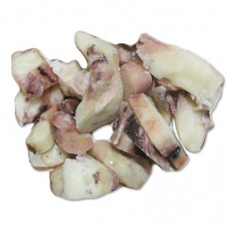 Tentacoli totani cotti tagliati